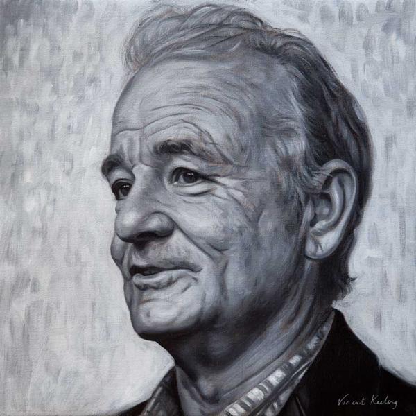 Bill Murray Oil Painting at PaintingValley.com | Explore collection of ...