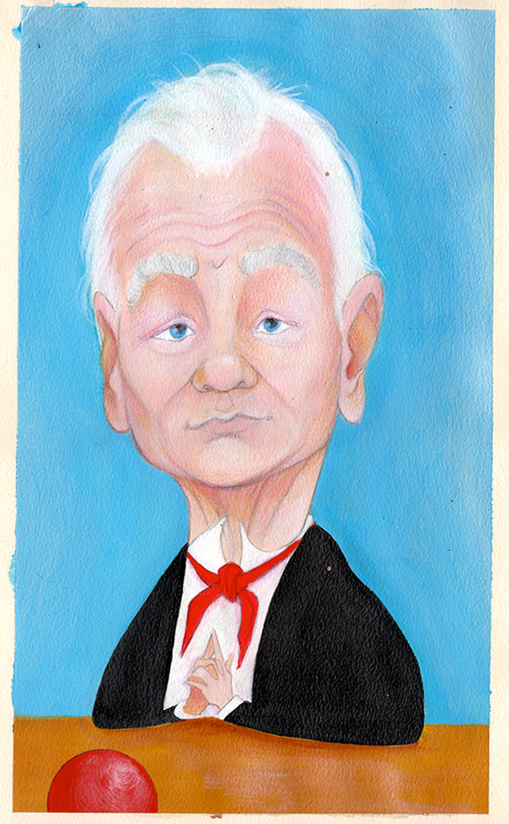 742x1200 Bill Murray (Eileen) - Bill Murray Painting