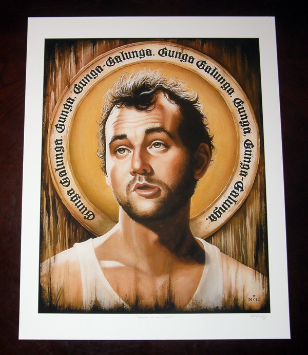 600x691 New Bill Murray Print Release! - Bill Murray Painting