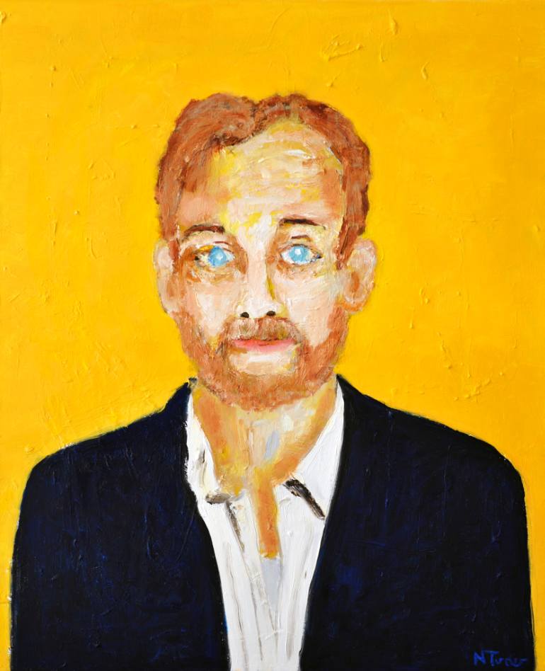 770x948 Saatchi Art Bill Murray Painting By Neal Turner - Bill Murray Painting