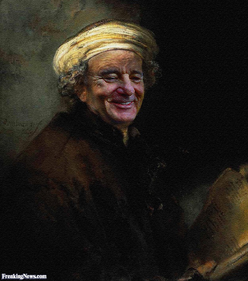 800x909 Bill Murray Painting Pictures - Bill Murray Painting