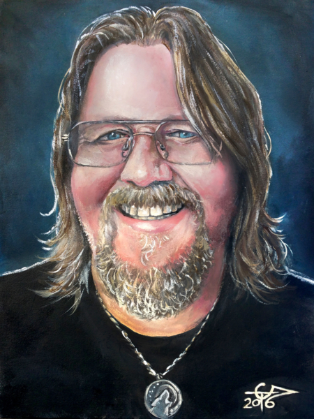 450x600 Tom Carlton Posters - Bill Murray Zombieland Painting