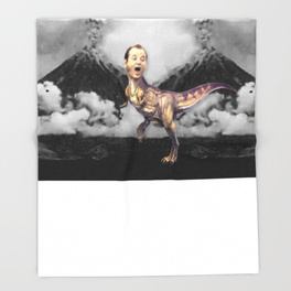 264x264 Zombieland Throw Blankets Society6 - Bill Murray Zombieland Painting