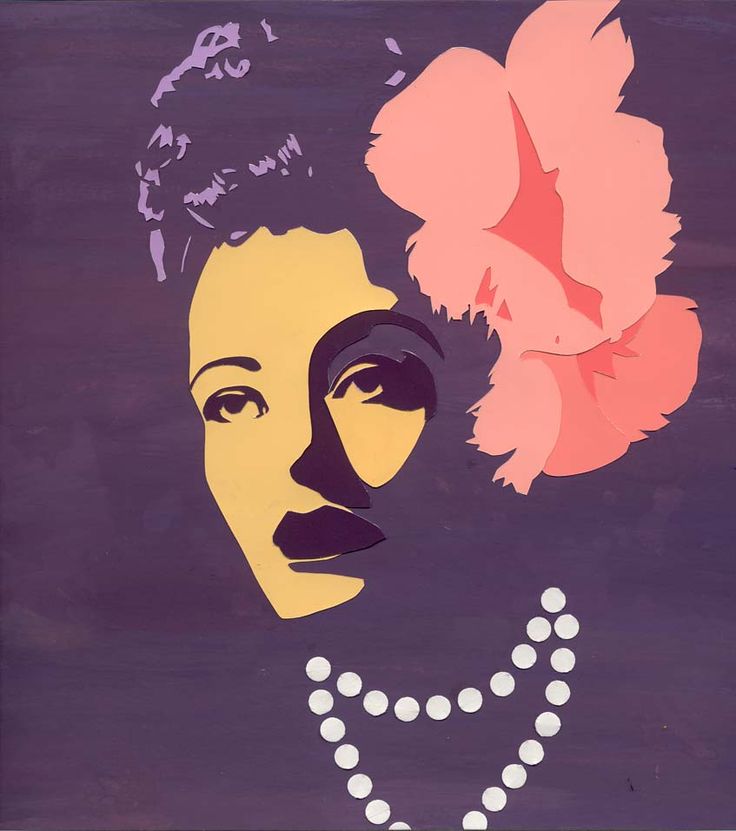 736x831 Billie Holiday Painting Chics Type - Billie Holiday Painting