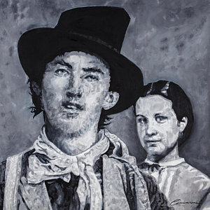 300x300 Billy The Kid Paintings Fine Art America - Billy The Kid Painting