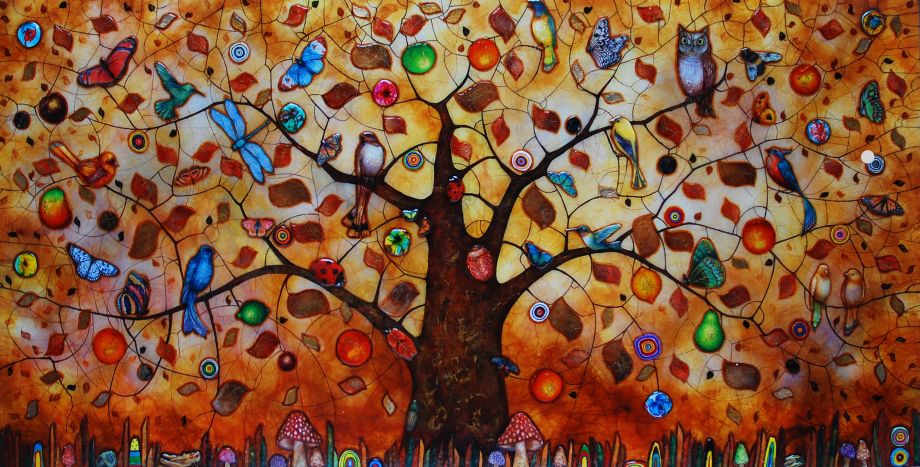 920x467 Classification And Phylogeny For Beginners Fantastic Art - Biology Painting