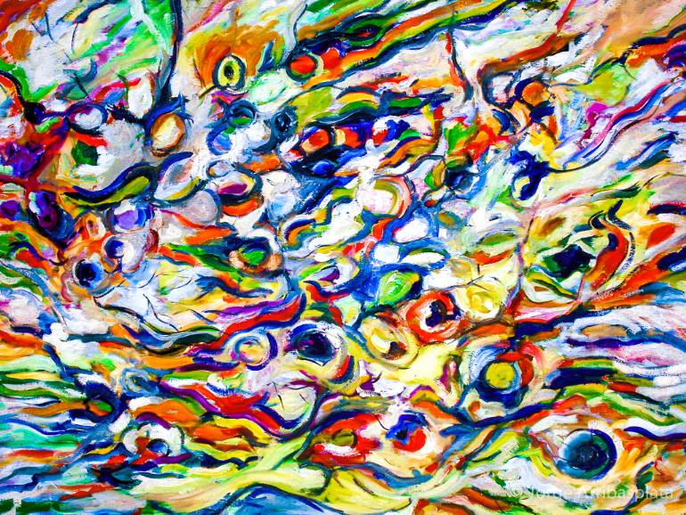 770x578 Saatchi Art The New Century Is About Biology Painting By Jorge - Biology Painting