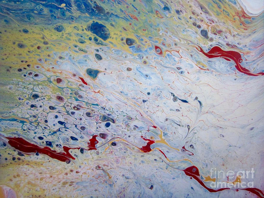 900x675 Art Meets Biology Painting By Dedee Ley - Biology Painting