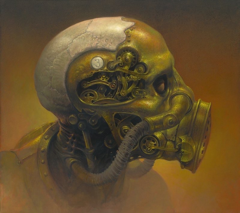 800x711 Images Of Biomechanical Paintings - Biomechanical Painting