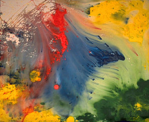 300x246 Biomorphic Paintings - Biomorphic Painting