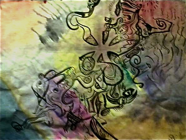 595x448 Biomorphic Abstraction By Hardyzutary831 - Biomorphic Painting