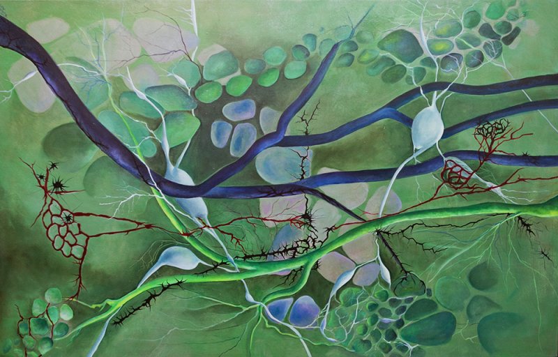 800x512 Biomorphic - Biomorphic Painting