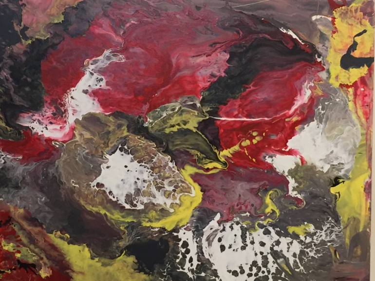 770x578 Saatchi Art Biomorphic Painting By Leo Balzano - Biomorphic Painting