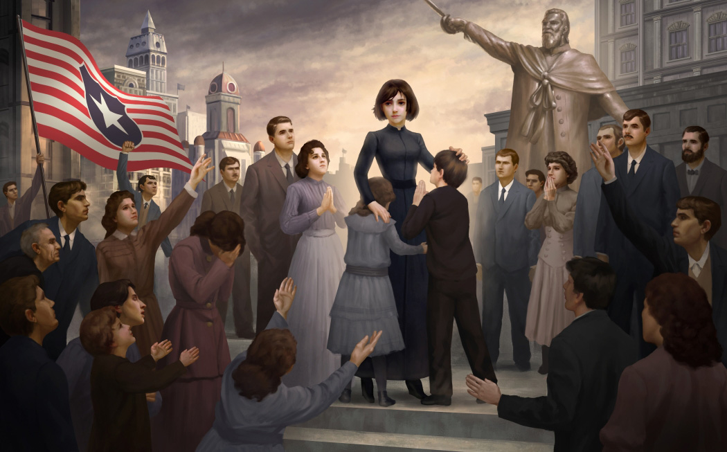 1050x653 Image - Bioshock Infinite Painting