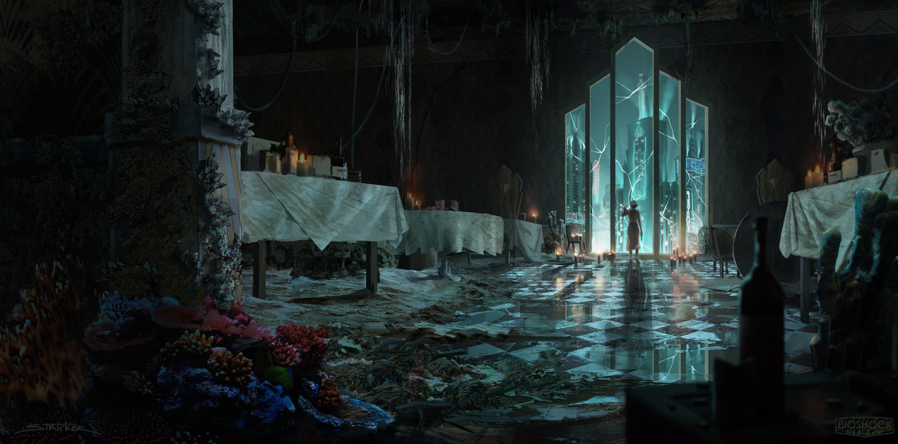 1271x629 Imminent - Bioshock Painting