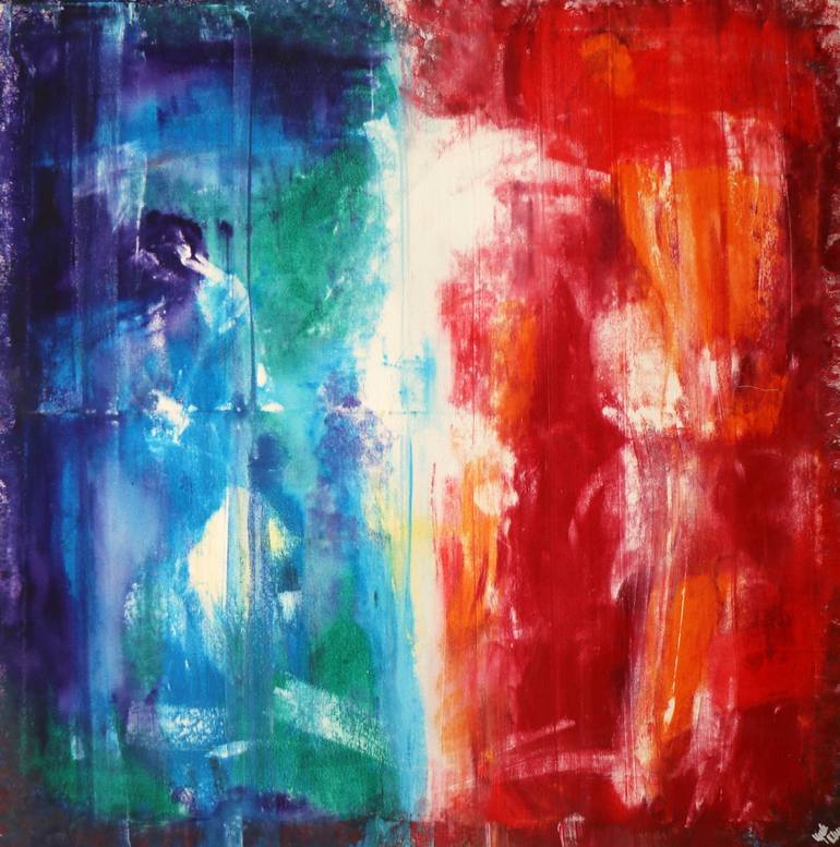 770x777 Saatchi Art Bipolar Painting By Ujala Khan - Bipolar Painting