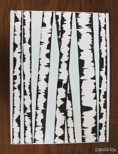 236x308 Make Diy Birch Tree Art Super Easy, Birch And Tutorials - Birch Tree Painting