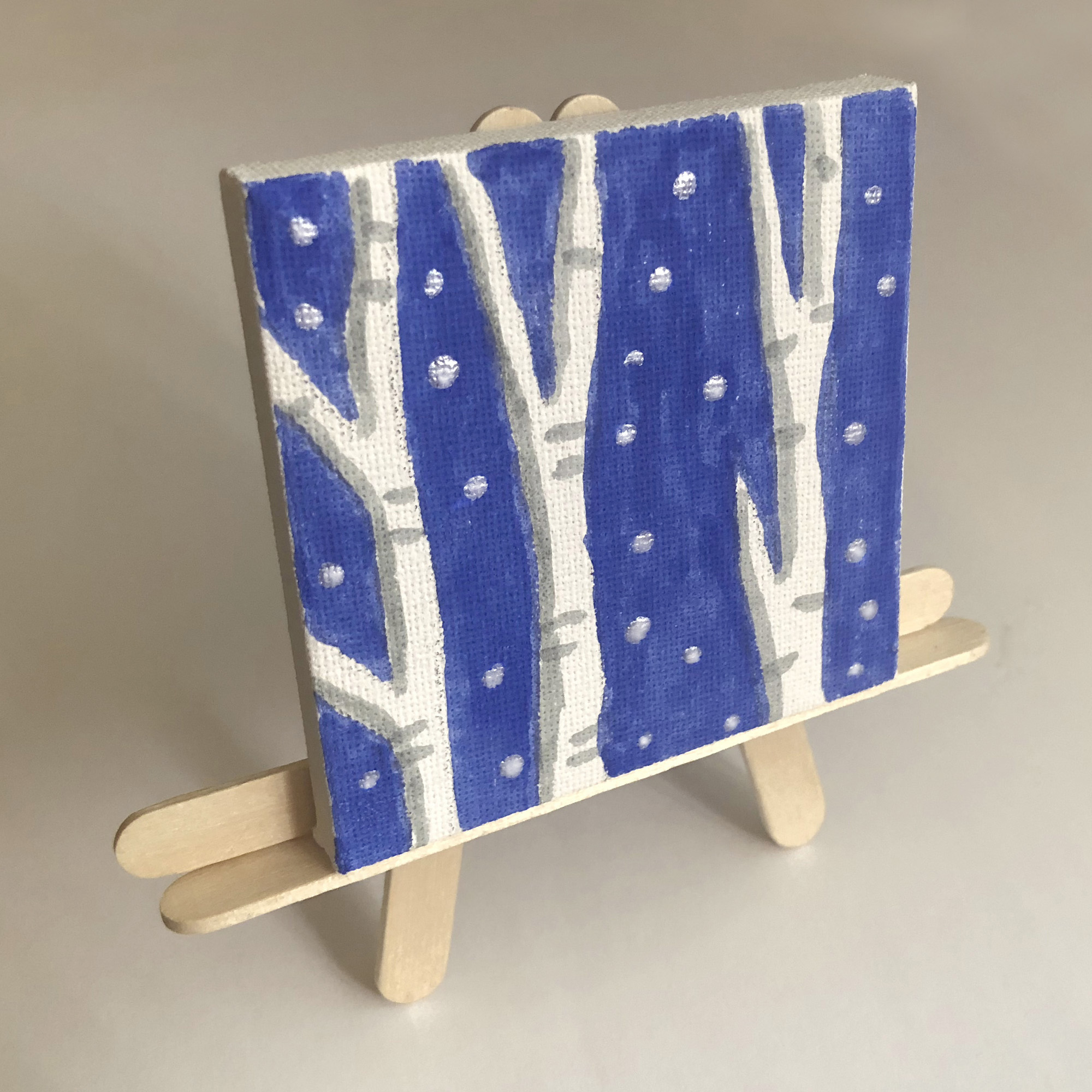 2000x2000 Birch Tree Paintings On Canvas Art Projects For Kids - Birch Tree Painting