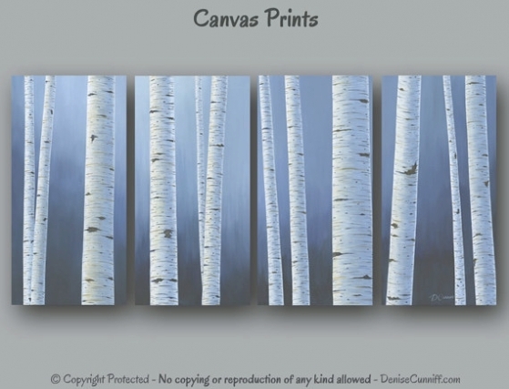 559x427 Photo Gallery Of Birch Tree Wall Art (Viewing 13 Of 36 Photos) - Birch Tree Painting On Canvas