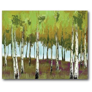 310x310 Birch Tree Painting Wayfair - Birch Tree Painting On Canvas