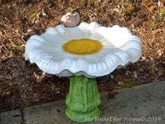 236x178 Painting Concrete Bird Bath Gardening Concrete - Bird Bath Painting