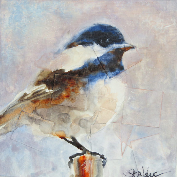 600x598 Sarah B Hansen Art - Bird Painting