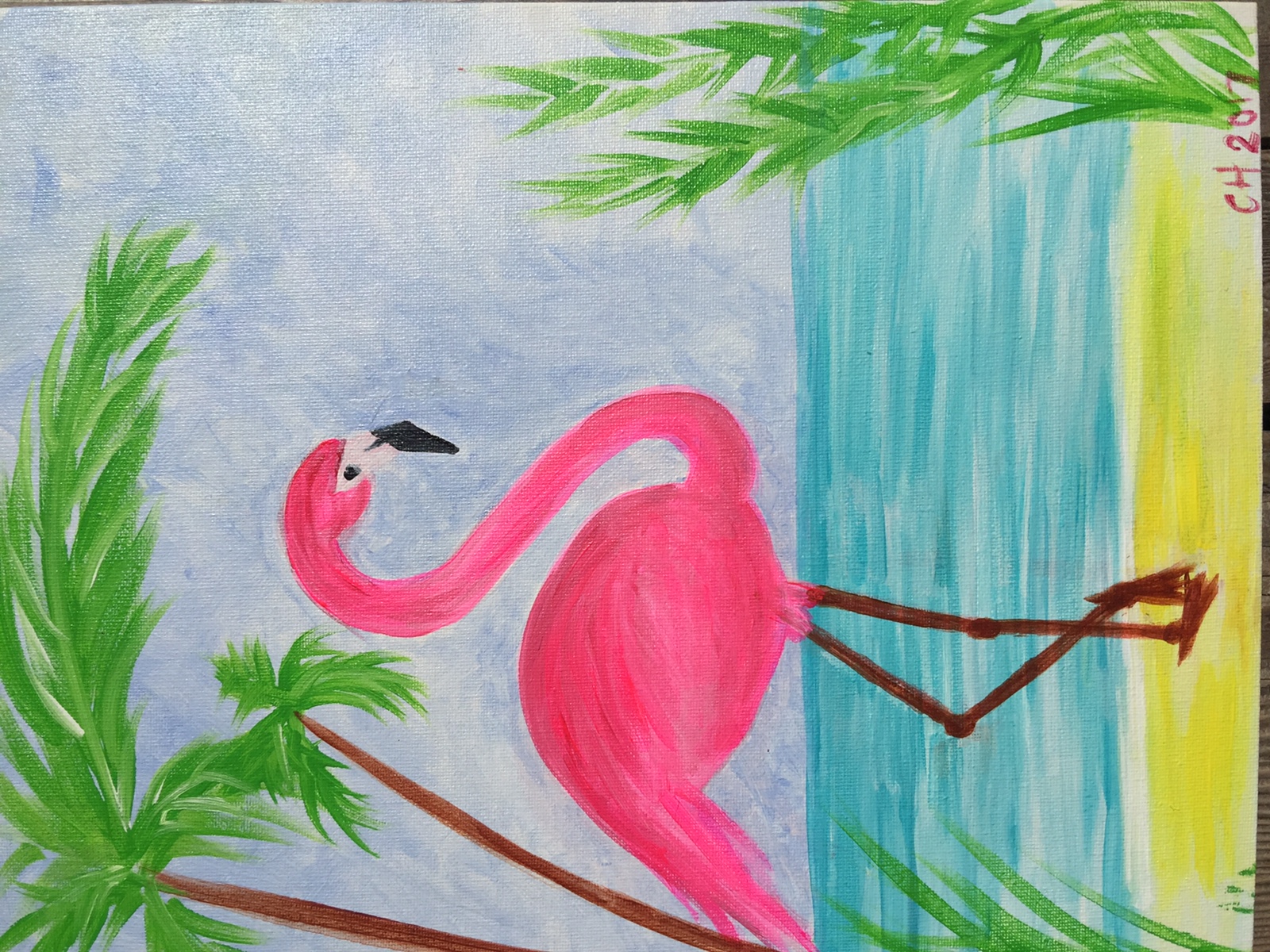 1600x1200 8182017 Wee Cycle Paint Night Child Age 4 18 Your Art Matters - Bird Painting For Kids