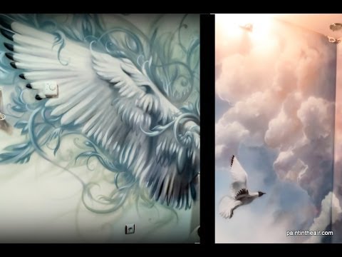 480x360 Bird Wings And Clouds - Bird Wing Painting