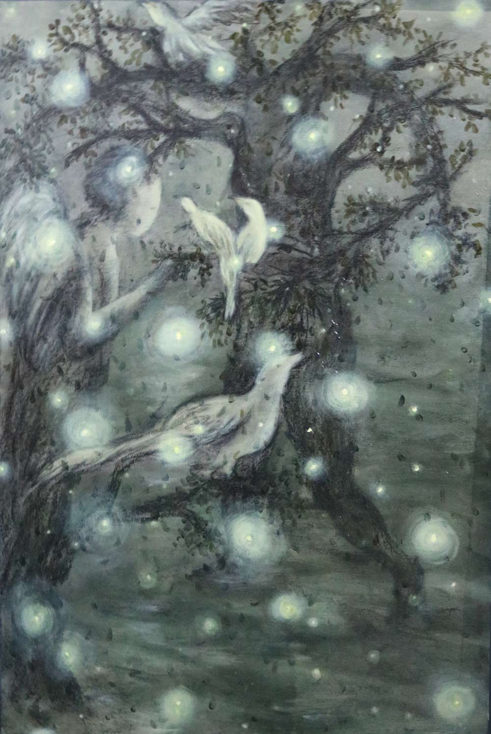 1000x1494 Passage Woonsook Kim - Birdman Painting