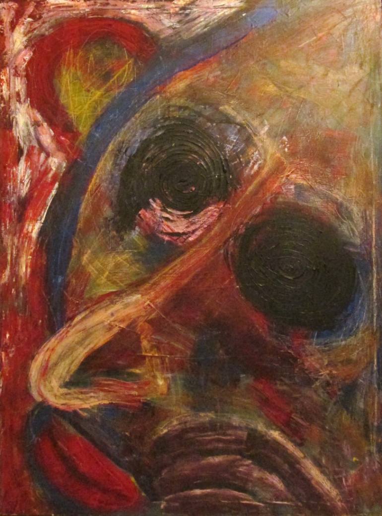 770x1039 Saatchi Art Birdman Painting By Mike Twichell - Birdman Painting