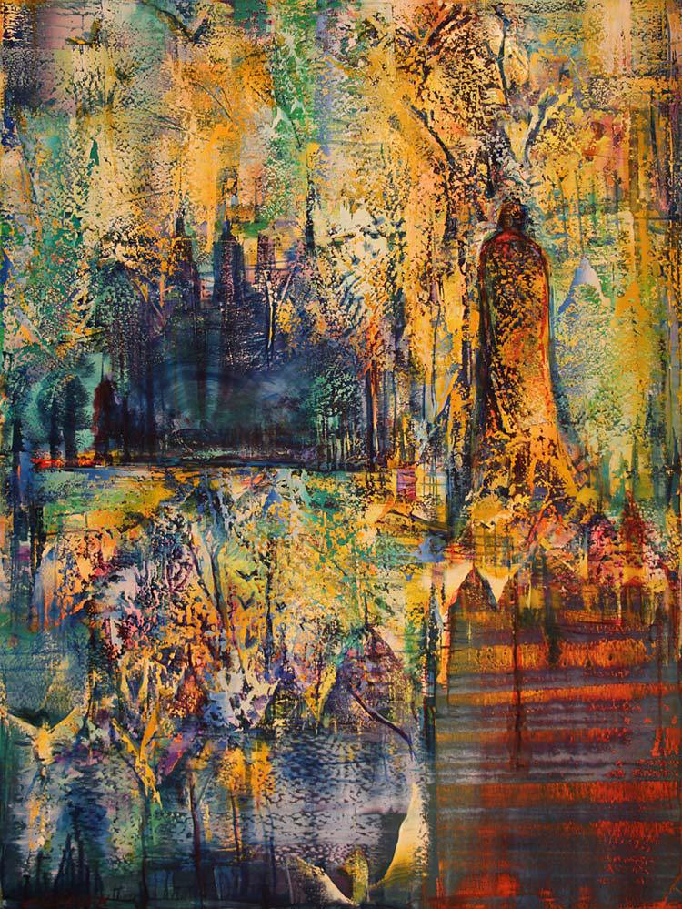 750x999 Birdman Emillions Art - Birdman Painting