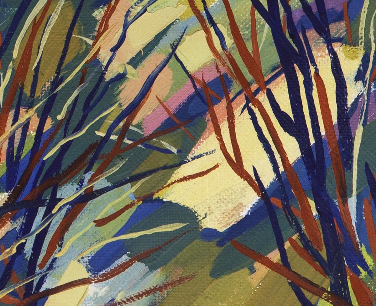 1200x977 Bird's Eye View Original Painting - Birds Eye Painting