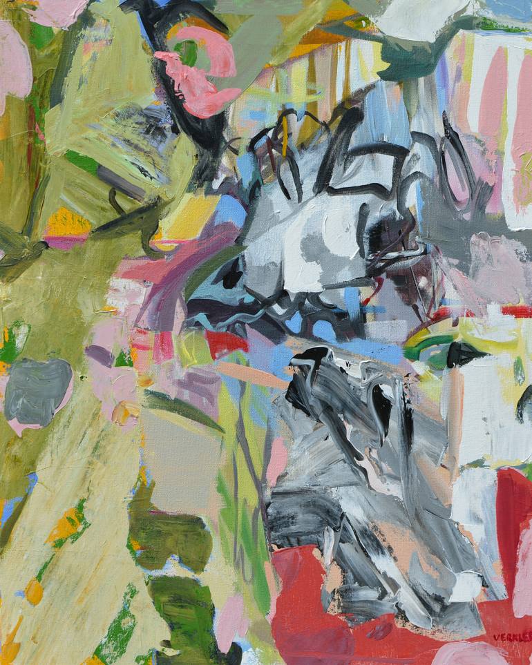 770x963 Saatchi Art The Bird's Eye View Painting By L Verkler - Birds Eye View Painting