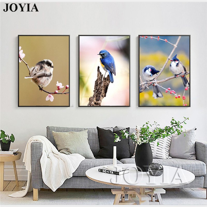 Birds Wall Painting at PaintingValley.com | Explore collection of Birds ...