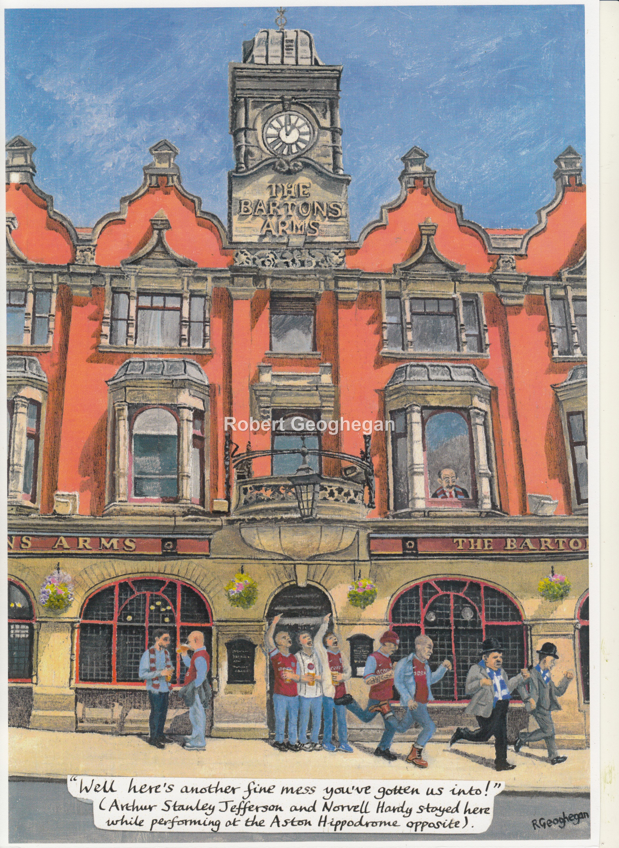 2552x3496 Rob's Paintings Historic Birmingham - Birmingham Painting