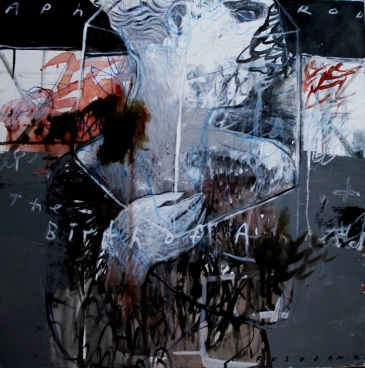 365x368 The Birth Of Aphrodite Ii Painting For Sale By Rusudan Khizanishvili - Birth Of Aphrodite Painting