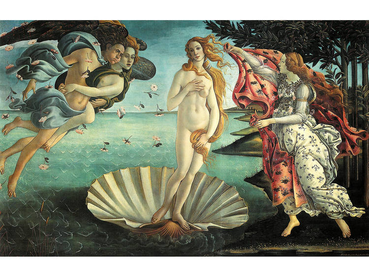 750x562 Friday'S - Birth Of Aphrodite Painting