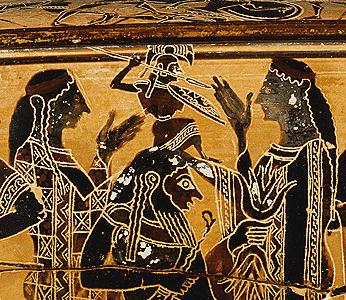 346x300 Paintings - Birth Of Athena Painting