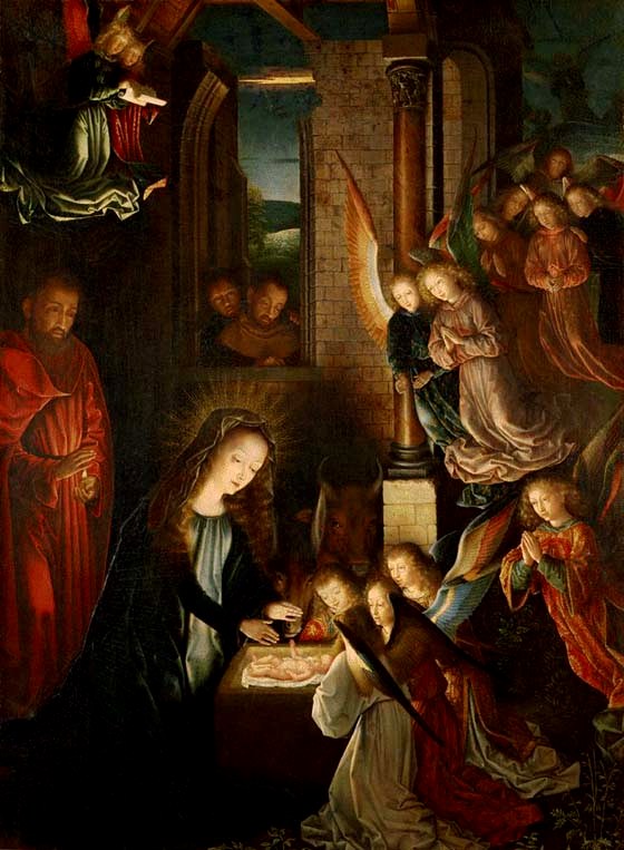 560x763 The Birth Of Christ Famous Paintings - Birth Of Christ Painting