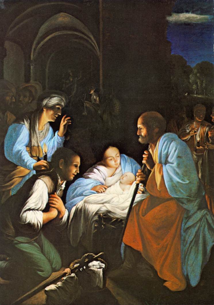 745x1060 The Birth Of Christ - Birth Of Christ Painting
