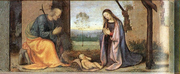 764x316 Birth Of Christ - Birth Of Christ Painting