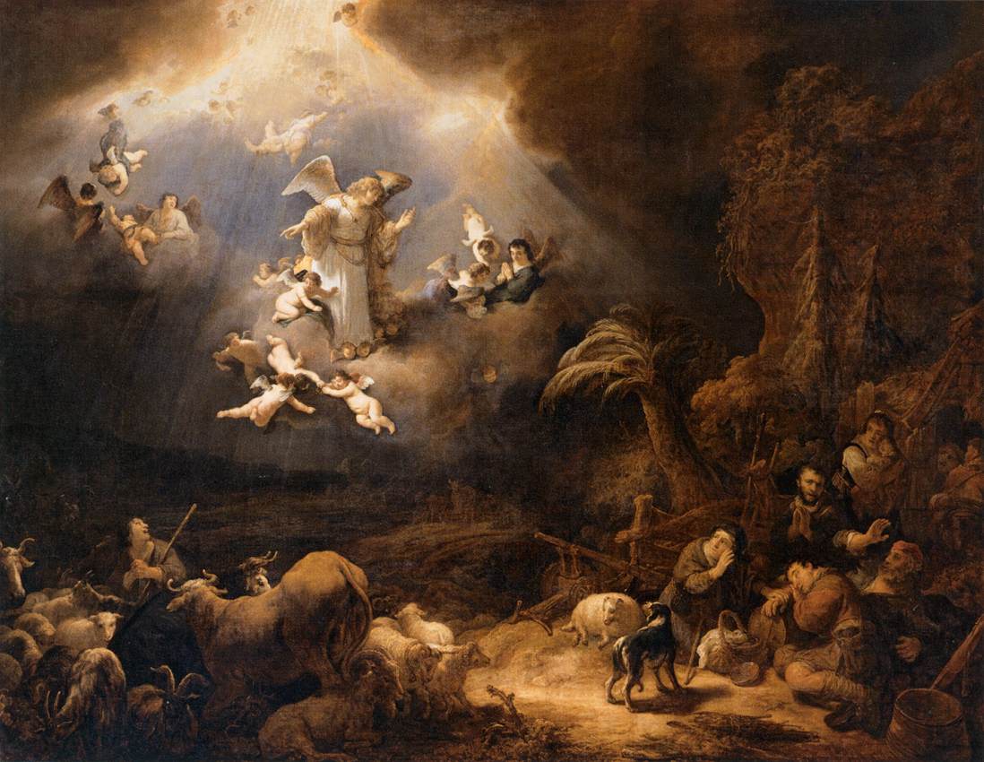 1098x850 Filegovert Flinck - Birth Of Christ Painting