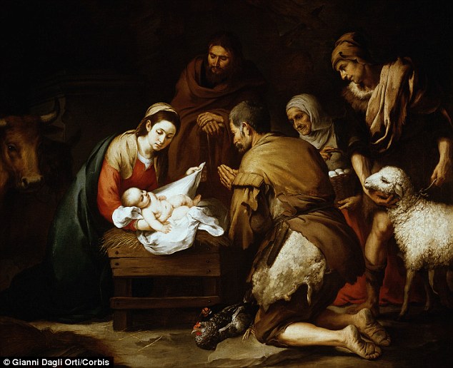 634x516 Jesus Was Not Born In A Stable, But In The Comfort Of A Family - Birth Of Jesus Painting