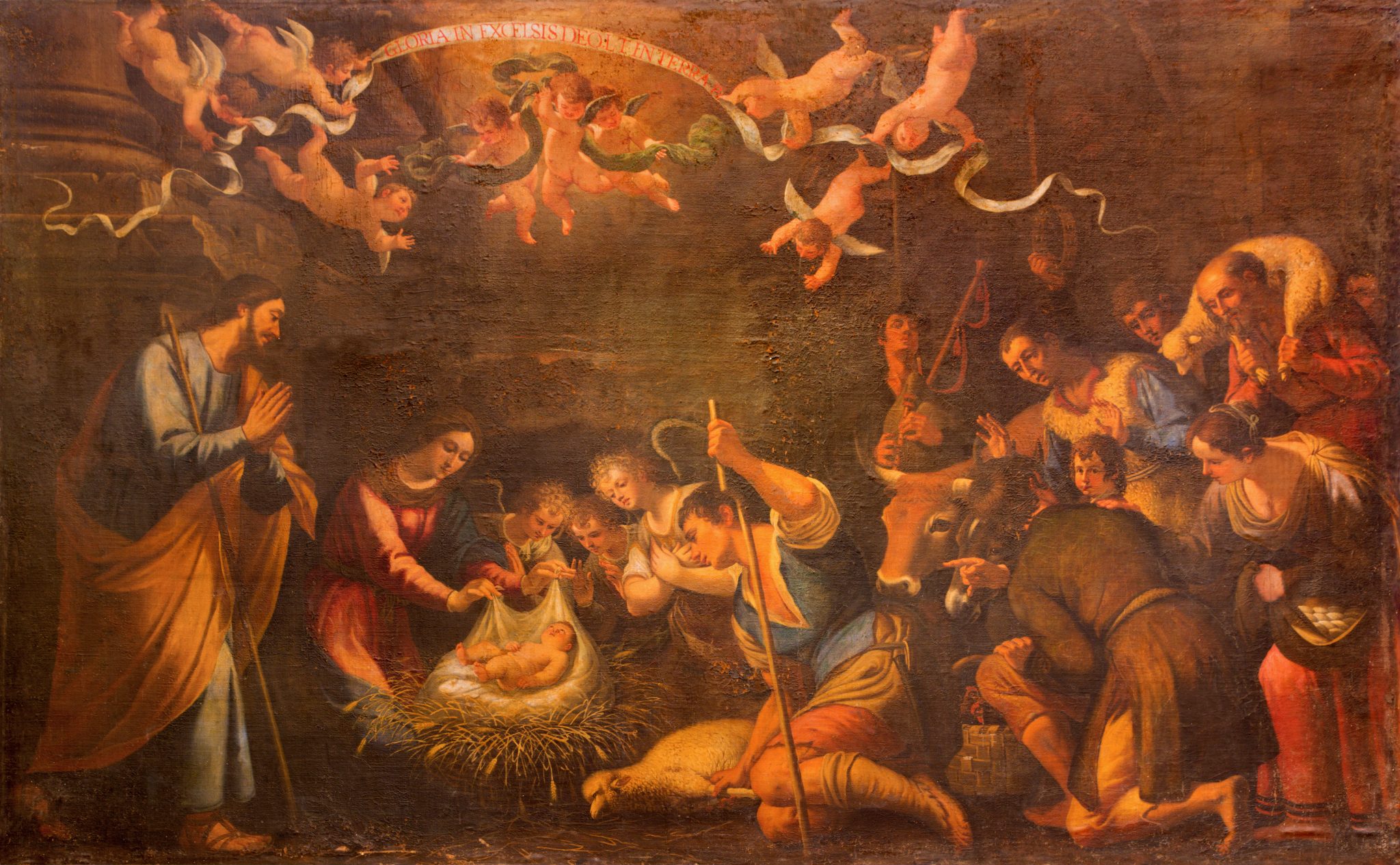 2048x1265 A Different Take On The Birth Of Jesus A Smuggling - Birth Of Jesus Painting