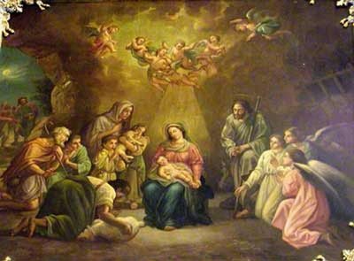 400x295 A Mexican Master Retracing The Footsteps Of A Talented - Birth Of Jesus Painting