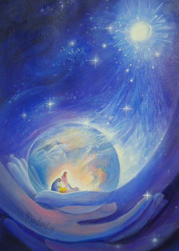 600x838 Paintings Mary Southard Art - Birth Of The Universe Painting