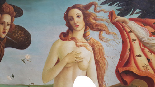 498x280 The Birth Of Venus Painting By Sandro Botticelli - Birth Of Venus Painting