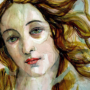 300x300 Birth Of Venus Painting By Paul Lovering - Birth Of Venus Painting