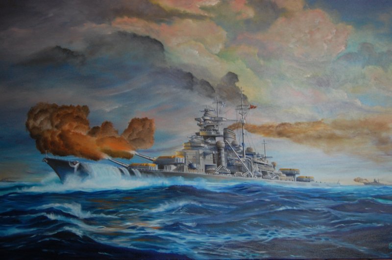800x532 Build The Bismarck - Bismarck Painting