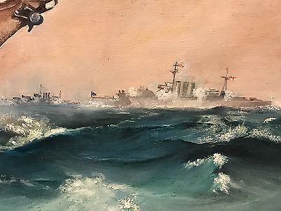 400x300 The Sinking Of The Bismarck - Bismarck Painting